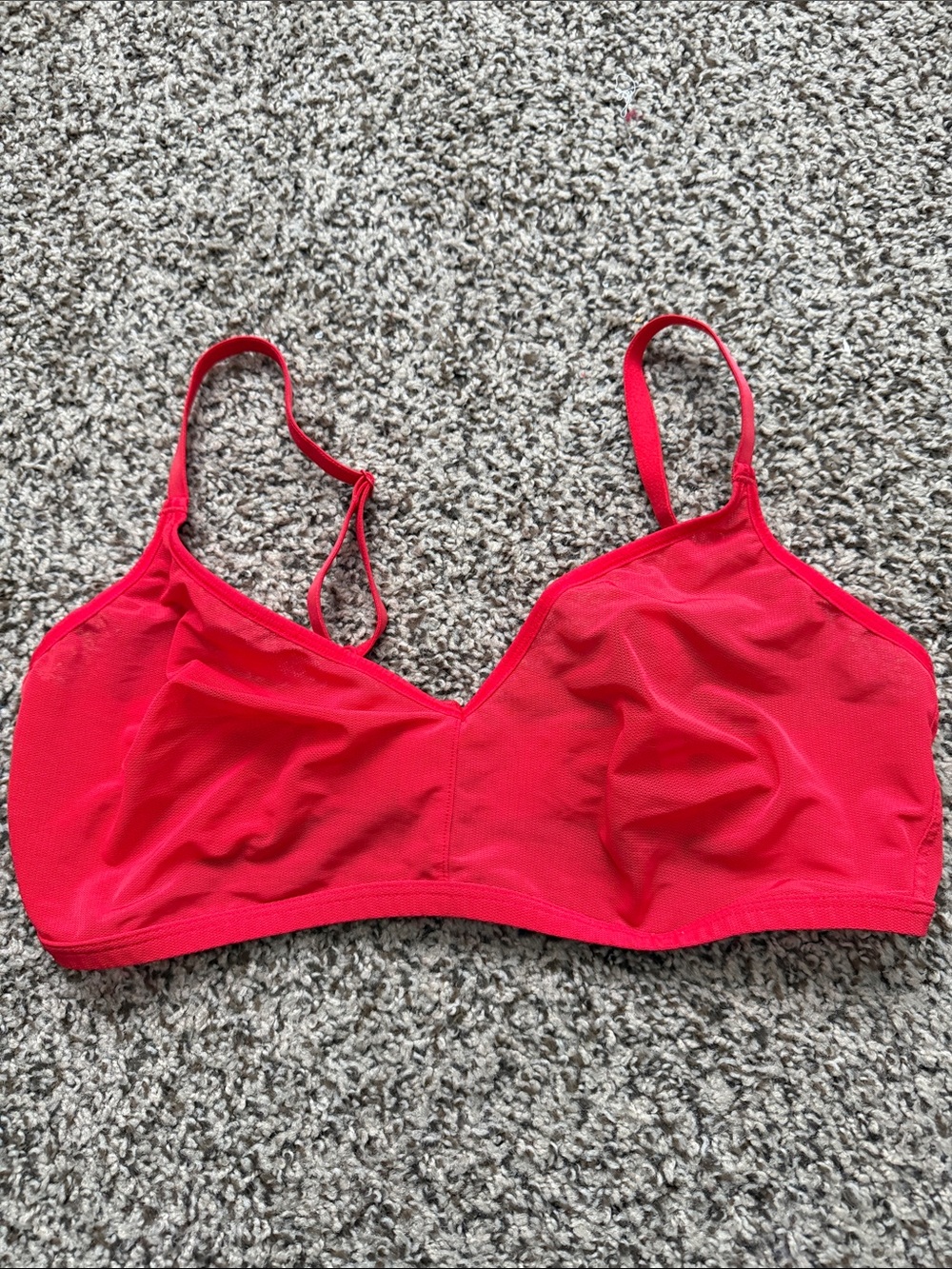 Negative Underwear Wireless Bralette in Red